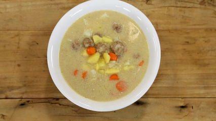 Kaip pasigaminti lengviausią rūgščią mėsos kukulių sriubą? Rūgšta mėsos kukulių receptas