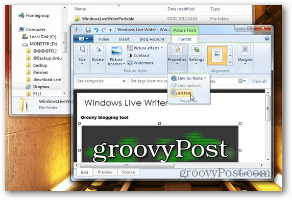 Kaip paleisti "Windows Live Writer" iš