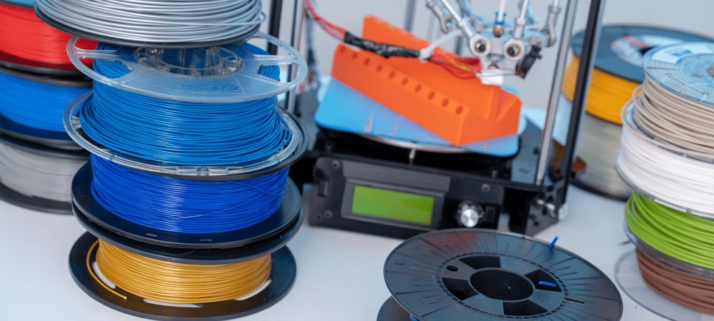 Kaip laikyti PLA giją 3D spausdinimui