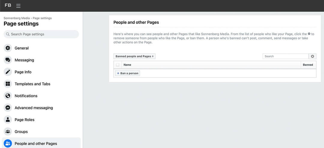 kaip-moderuoti-facebook-page-conversations-meta-tools-ad-comments-page-settings-banned-people-pages-19 žingsnis