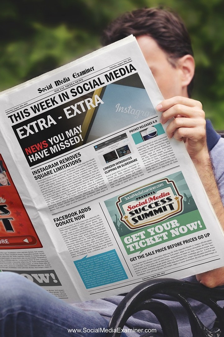 socialinių tinklų eksperto savaitės naujienos 2015 m. rugpjūčio 29 d