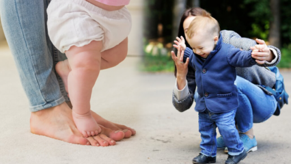 Kaip lengva atlikti kūdikius? Kūdikių vaikščiojimo požymiai