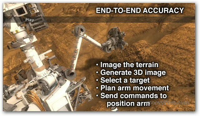 „Rover“ robotų rankos vaizdo įrašas