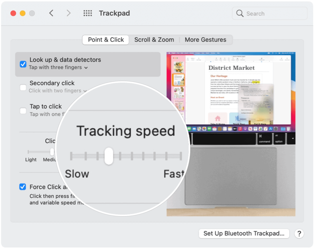 Išspręskite „Mac Mouse TrackPad“ stebėjimo greičio problemas