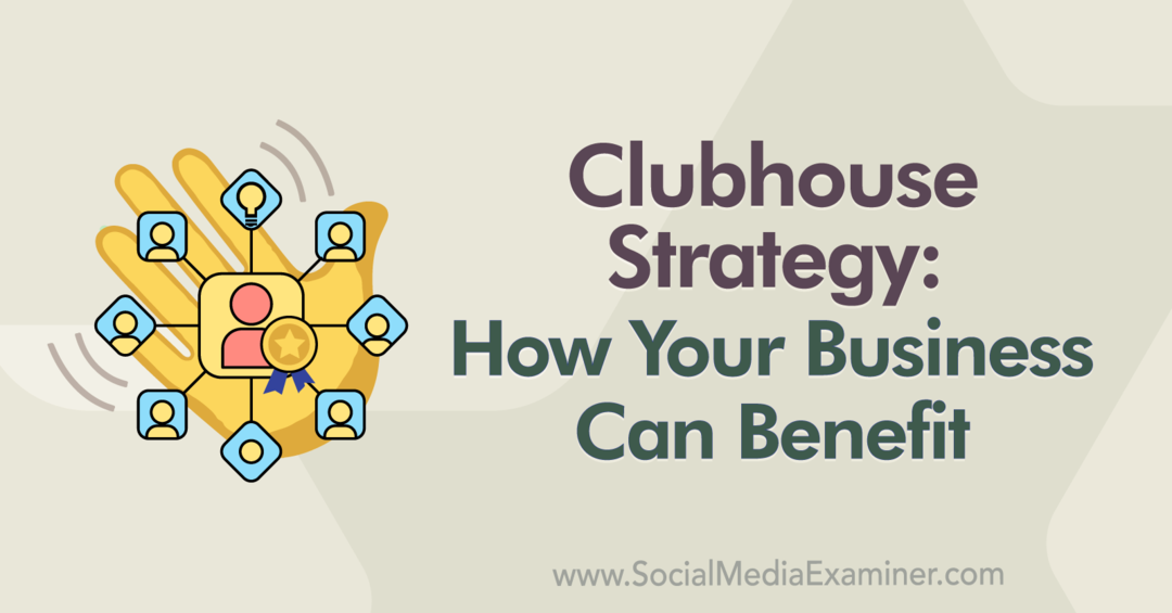 Klubo namų strategija: kaip jūsų verslui gali būti naudinga pateikiant TerDawno DeBoe įžvalgas socialinės žiniasklaidos rinkodaros tinklalaidėje.