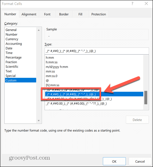 pasirinktinis excel formatas