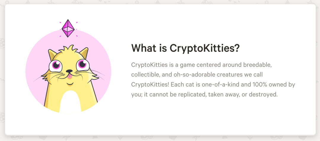 crypto-kitties-nft-projektas