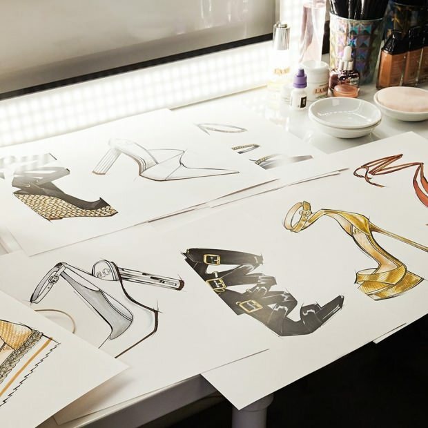 Jennifer Lopez batų dizainas
