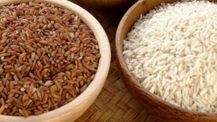 Ar balti ar rudi ryžiai yra sveikesni?
