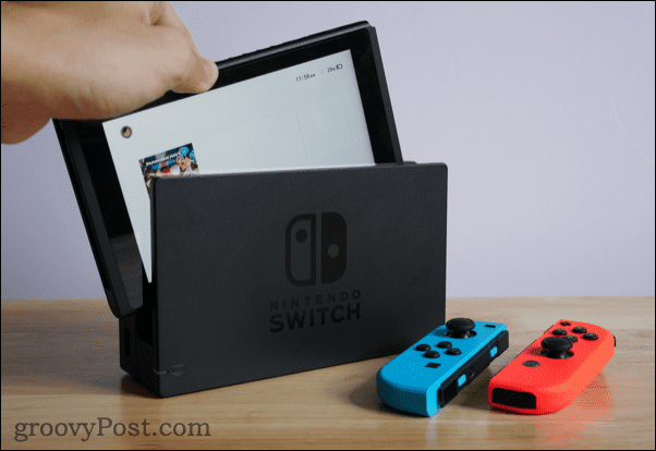 Nintendo Switch pavyzdys