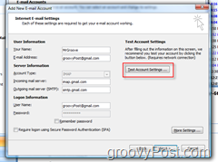 Išbandykite „GMAIL IMAP“ paskyros nustatymus „Outlook 2007“