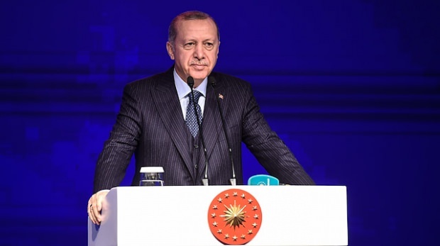 Prezidentas Erdoğanas, 7 m. Jis kalbėjo Šeimos taryboje.