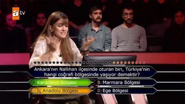 Ankaros klausimas, kuris pažymėjo, kas nori būti milijonieriumi!