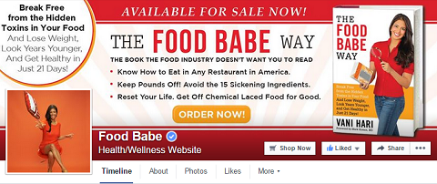 „Food Babe“ „Facebook“