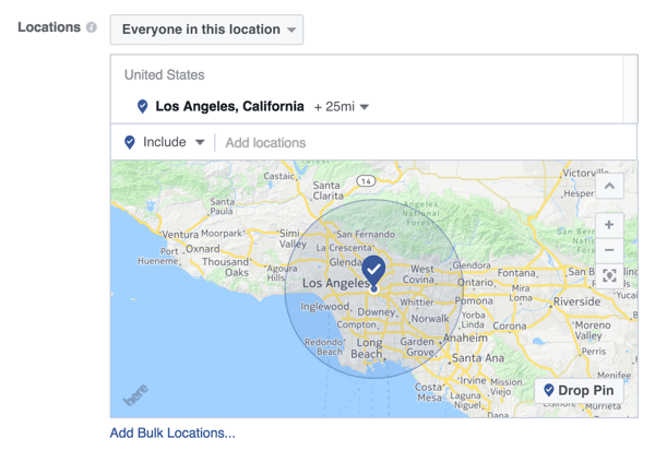 „Facebook“ skelbimu taikykite pagal konkrečią geografinę vietovę
