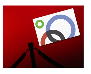 „Google+“ parankinių ratas, pažymėti kontaktai žvaigždute