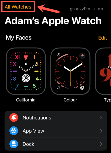 apple watch visi laikrodžiai