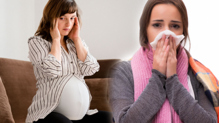 Kuo peršalimas ir gripas naudingi nėščioms moterims? Namų gripo gydymas nėštumo metu iš Saraçoğlu