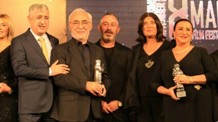 „Cener Yılmaz“ ranka Şener Şen gavo „Garbės apdovanojimą“
