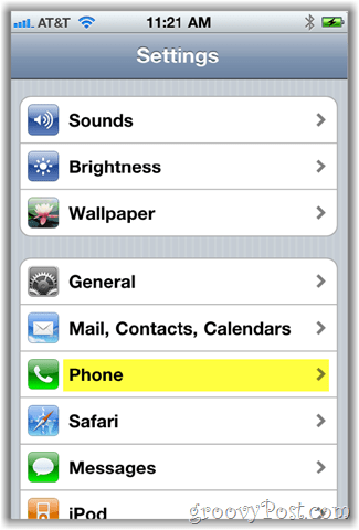 „iPhone“ telefono ekranas