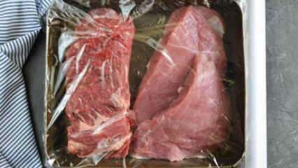 Kaip ir kiek laiko mėsa laikoma šaldiklyje? Kaip laikyti raudoną mėsą šaldiklyje