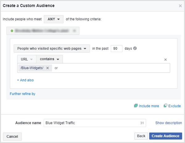 „facebook“ sukuria pasirinktinės auditorijos svetainės lankytojus