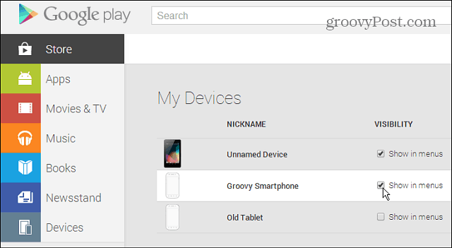 Kaip pašalinti senus "Android" įrenginius iš "Google Play" parduotuvių sąrašo