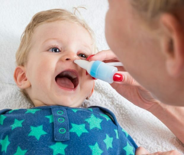 Kaip pasireiškia nosies užgulimas kūdikiams