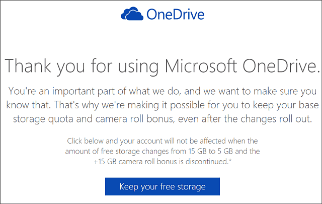 Laikykite „OneDrive“ 15 GB saugyklą