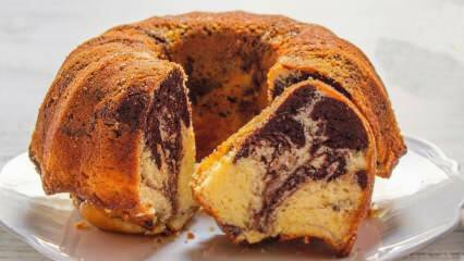 Kaip pasigaminti lengviausią pasaulyje rudos spalvos marmurinį pyragą? Skanaus marmurinio pyrago receptas