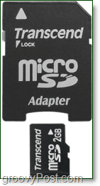„microsd“ į standartinį SD konverterį