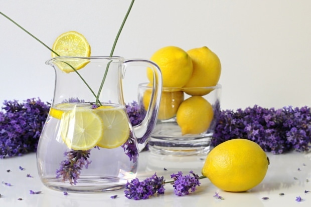 Levandų limonado receptas