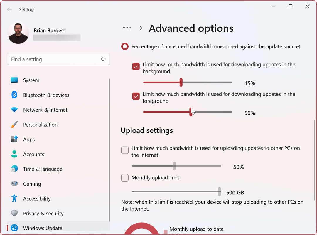 Apribokite pralaidumą, skirtą „Windows 11“.