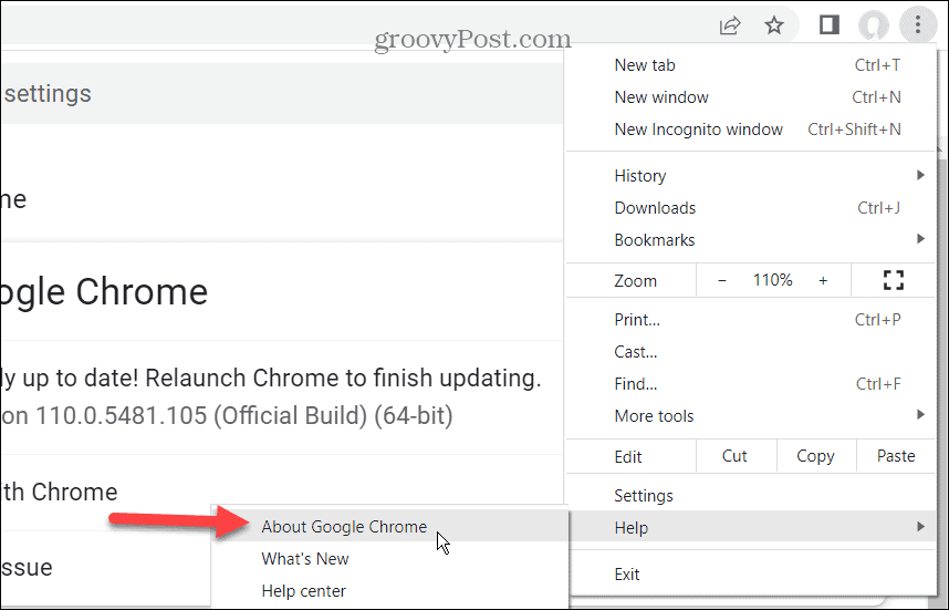 „Google Chrome“ klaidos kodas STATUS_BREAKPOINT