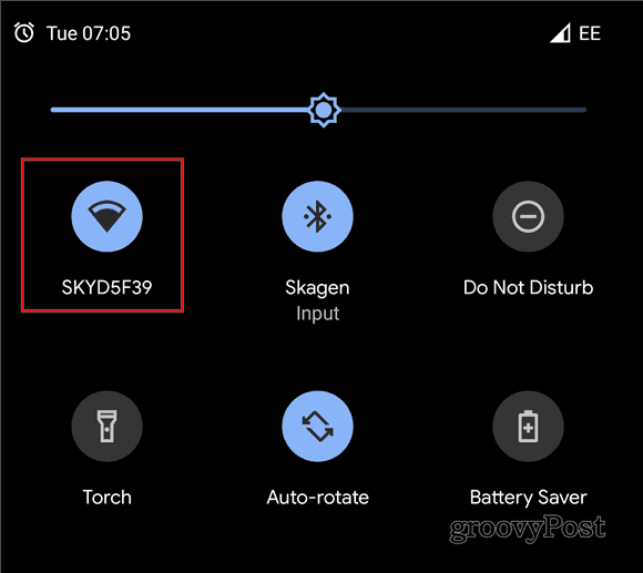 „Android 10“ bendrina „WiFi“ QR kodą