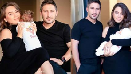 Yağmur-Sabri Sarıoğlu pora pirmą kartą parodė savo kūdikių veidus