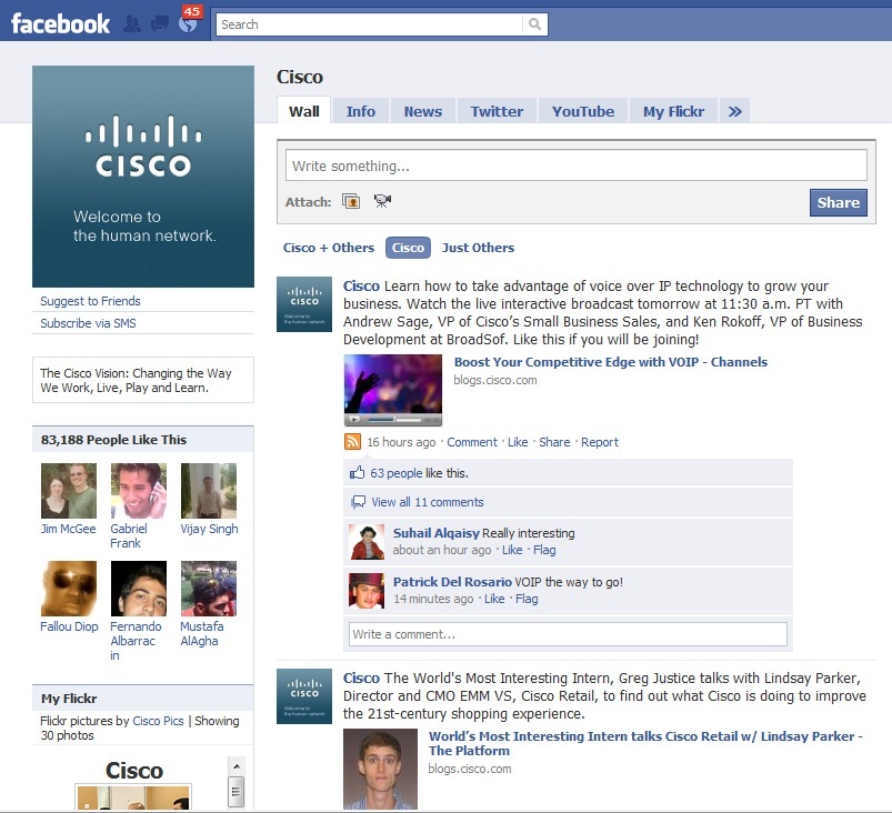 Socialinių tinklų paleidimas sutaupo „Cisco“ daugiau nei 100 000 USD