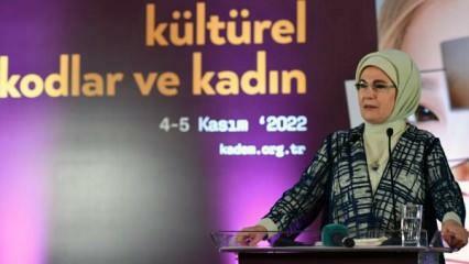 Emine Erdogan yra 5-asis KADEM prezidentas. Tarptautinis moterų ir teisingumo viršūnių susitikimas