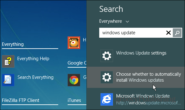 Ieškokite „Windows“ naujinimų