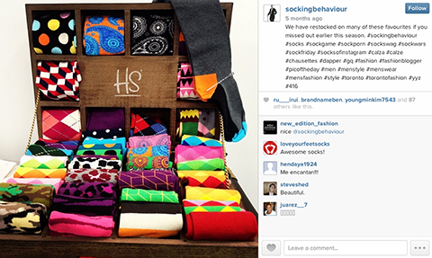 kojinių elgesio instagram vaizdas