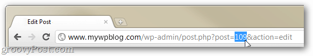 nuskaityti „WordPress“ pašto ID