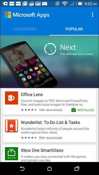 1 „Microsoft Apps“