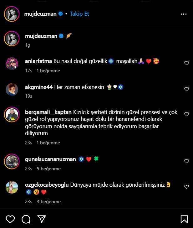 Müjde Uzman komentarai