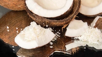 Kaip supjaustyti kokosą yra praktiškiausia?