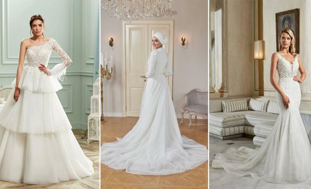 Pristatytos 2023 metų vestuvinės suknelės! IF Wedding Fashion Izmir mugės nuotakos suknelės 2023 m