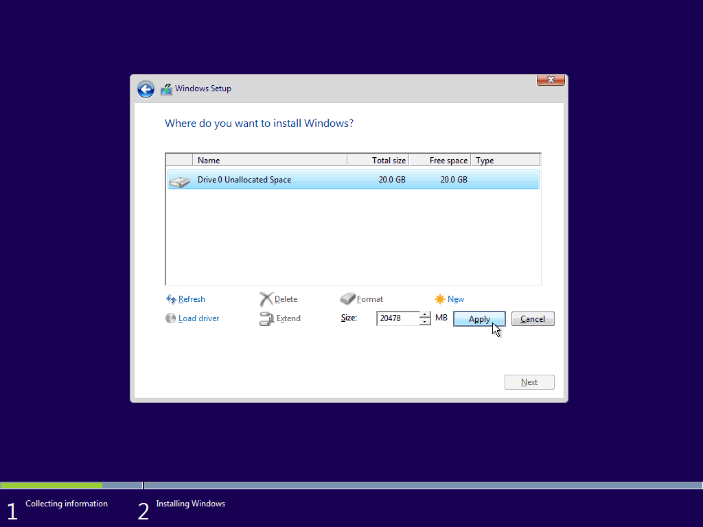 08 Naudokite „Windows 10“ švarų diegimą