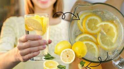 Ar galima gerti citrinų vandenį sahure? Jei kasdien sahure išgeri 1 stiklinę vandens su citrina...