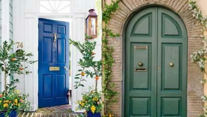 Kokios vidaus durų spalvos naudojamos namų dekoravimui? Idealios spalvos vidaus durims