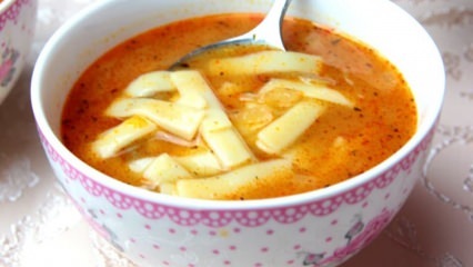 Skanios makaronų sriubos receptas