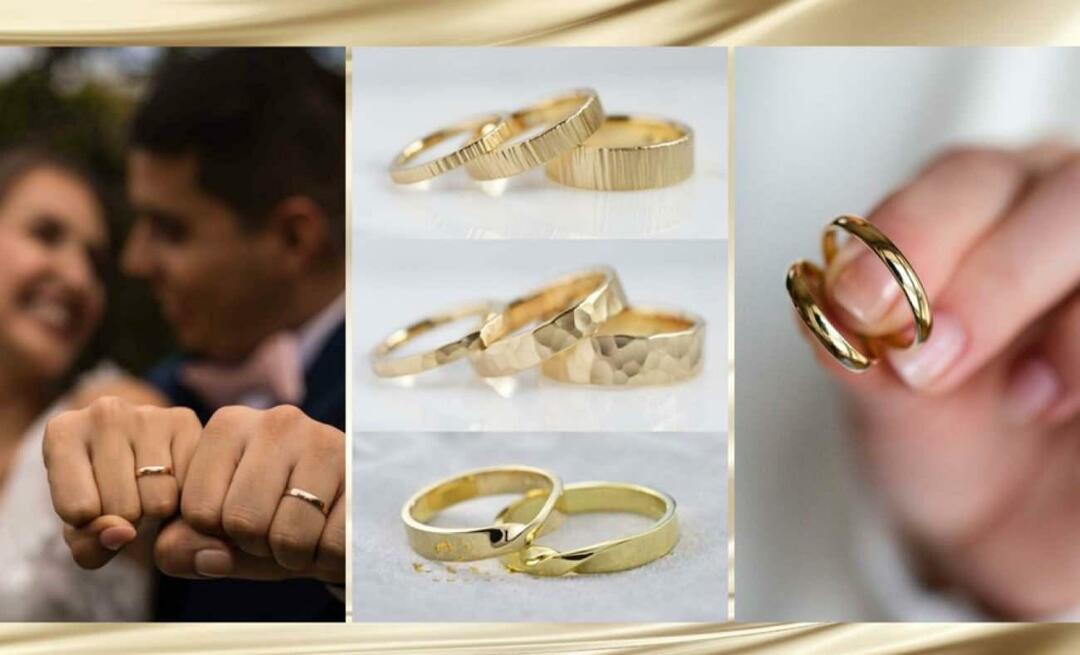 Kaip išsirinkti vestuvinį žiedą? 2023 metų gražiausių vestuvinių žiedų modeliai ir kainos
